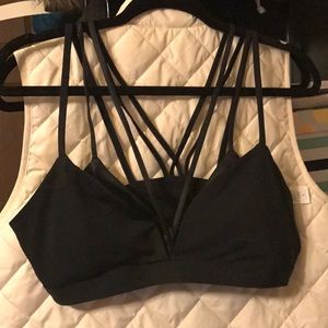 Fabletics strappy sports bra